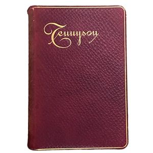 Vintage leather bound “Tennyson’s Works”. 1900